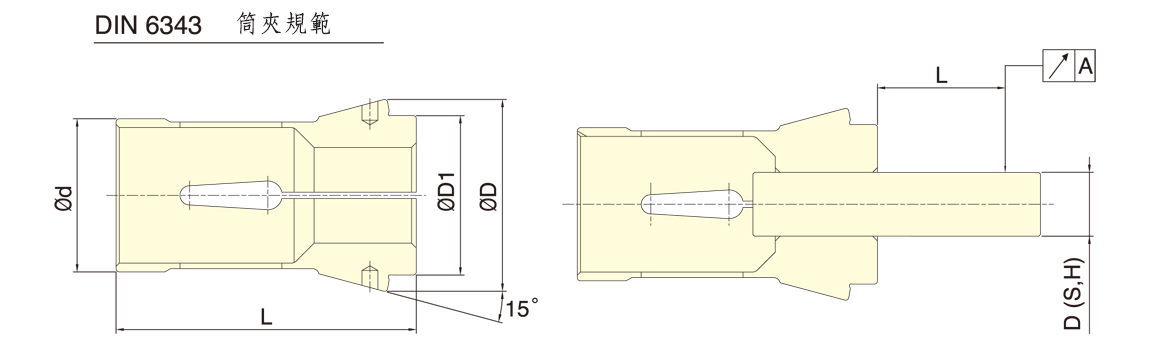 台湾佳贺autogrip弹性筒夹DIN-6343