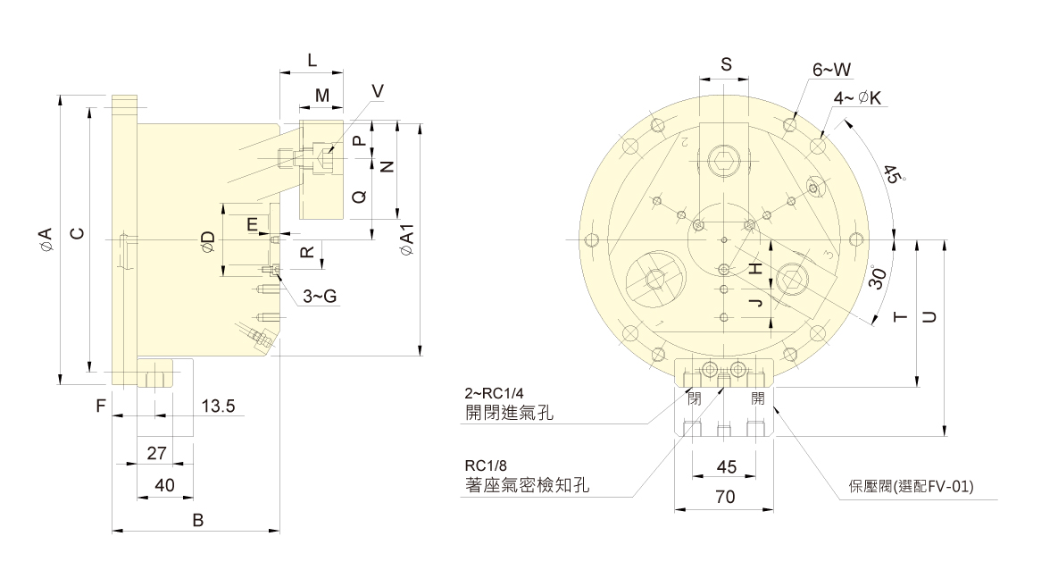 台湾佳贺autogrip立置式后拉夹头SD