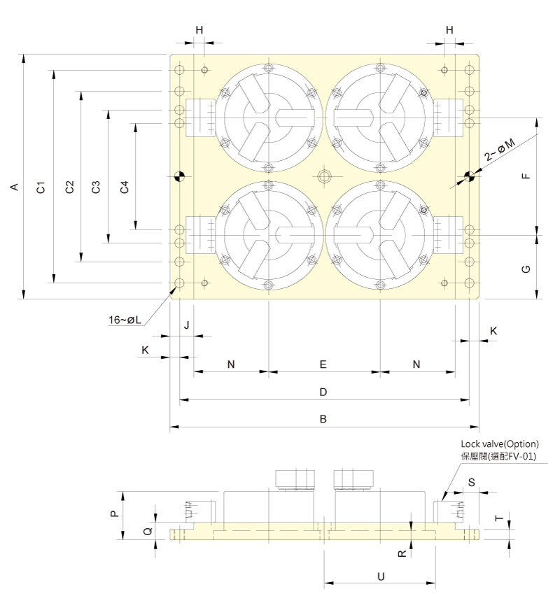 台湾佳贺autogrip立置夹头座板MP4