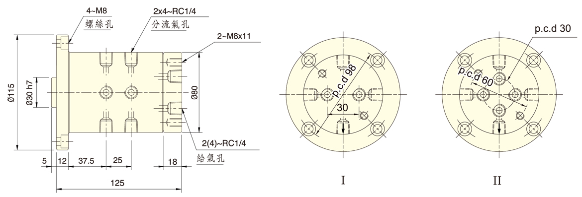 台湾佳贺autogrip油压回转分流阀RV/RV-A