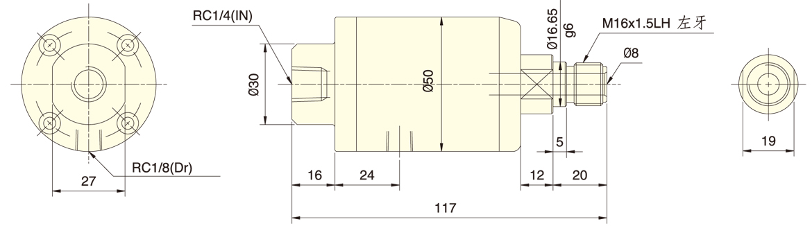 台湾佳贺autogrip冷却液回转接头RJ-80/RJ-90