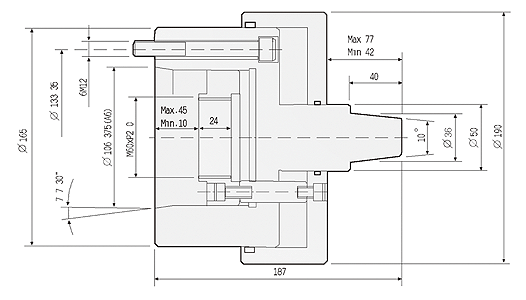 台湾亿川autostrong浮动顶针夹头P165