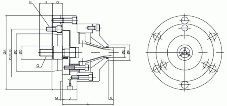 韩国瑞岩seoam内径用涨套卡盘SM-IDC 韩国瑞岩seoam内径用涨套卡盘SM-IDC