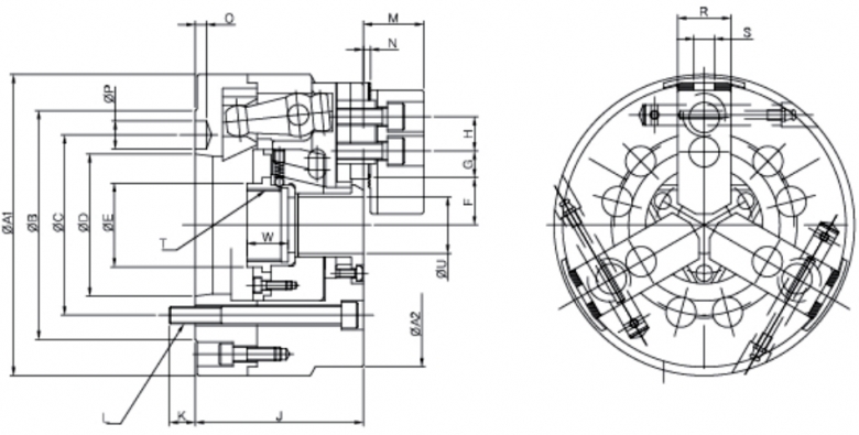 韩国瑞岩seoam超高速动力卡盘SM-SPD 韩国瑞岩seoam超高速动力卡盘SM-SPD