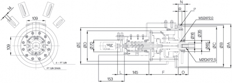 韩国瑞岩seoam双活塞液油缸SM-YDP